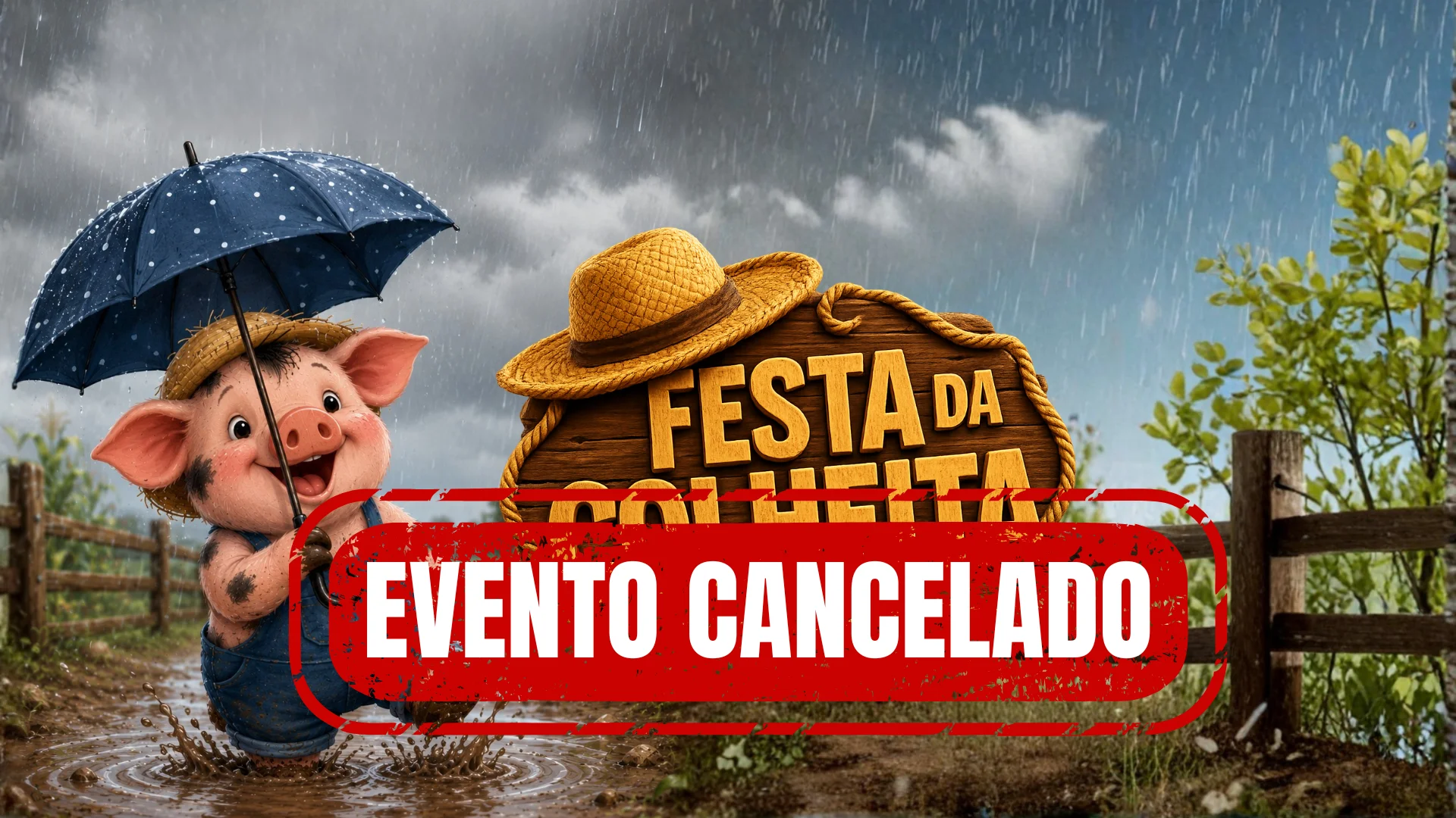 Festa da Colheita é cancelada devido às condições climáticas previstas para Joinville